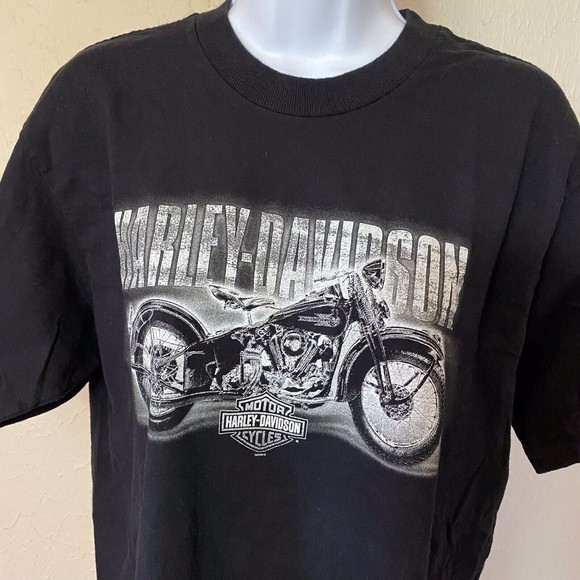 Harley-Davidson Other - Harley Davidson Mansfield Ohio T Shirt Mens L Hale’s Dbl Sided Made In USA Vtg